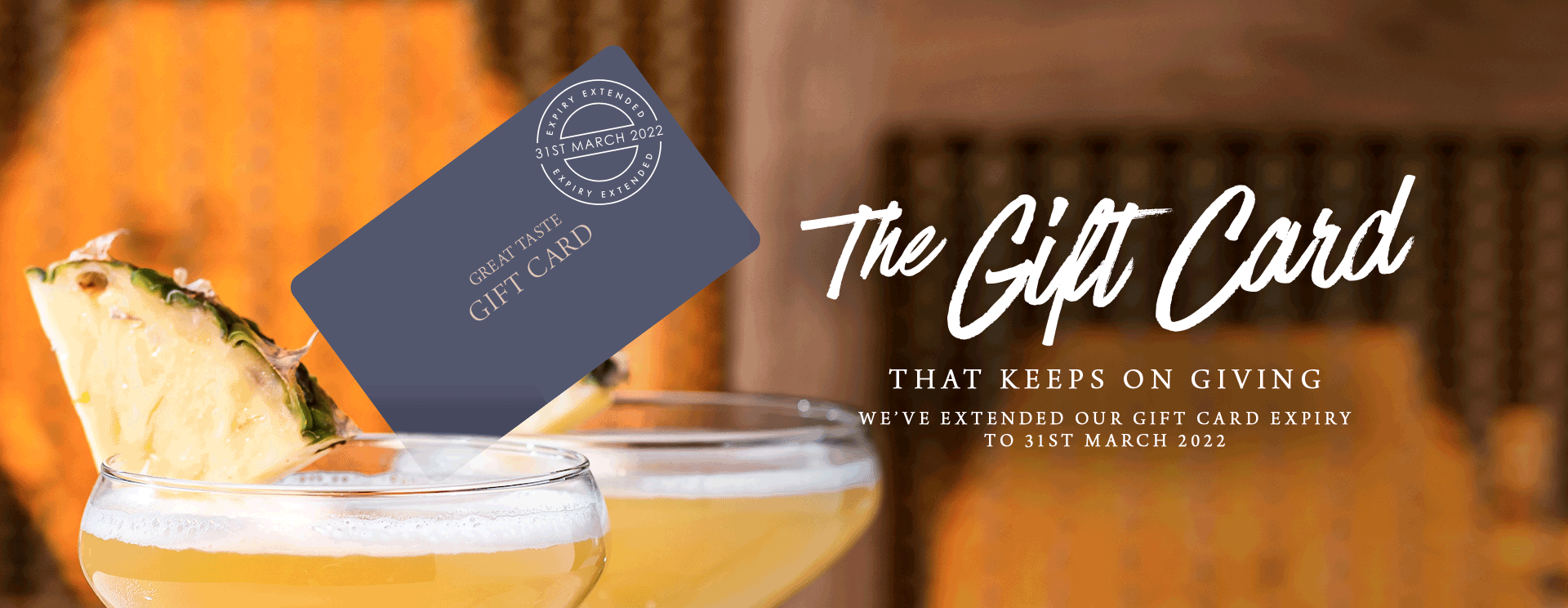 Give the gift of a gift card at The Bell