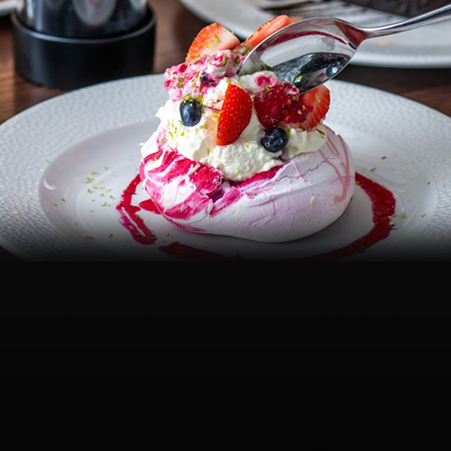 Dessert menu at The Bell