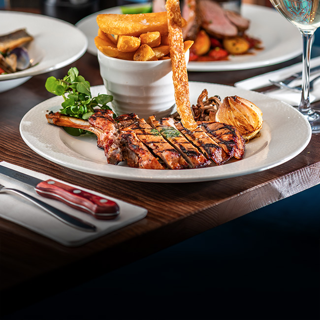 A La Carte menu at The Bell