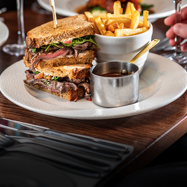 Brunch menu at The Bell